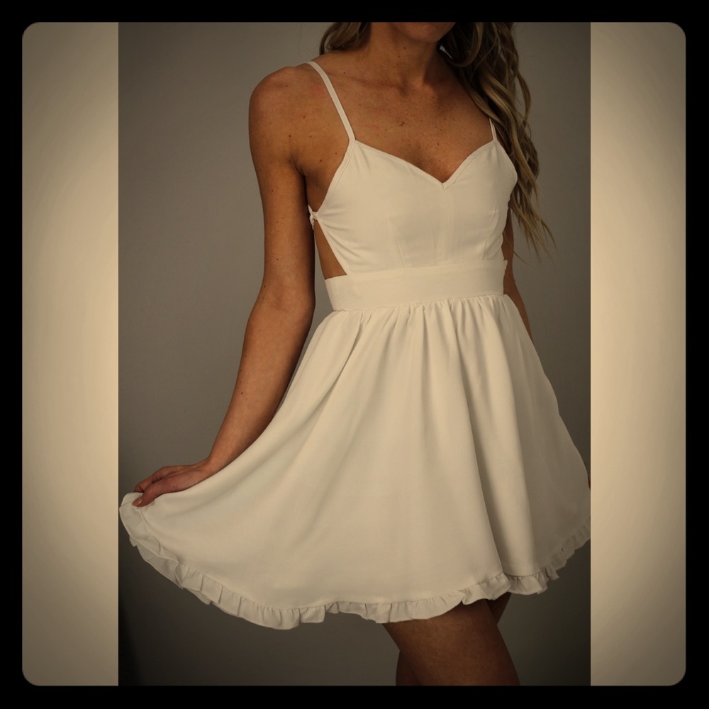 White summer dress